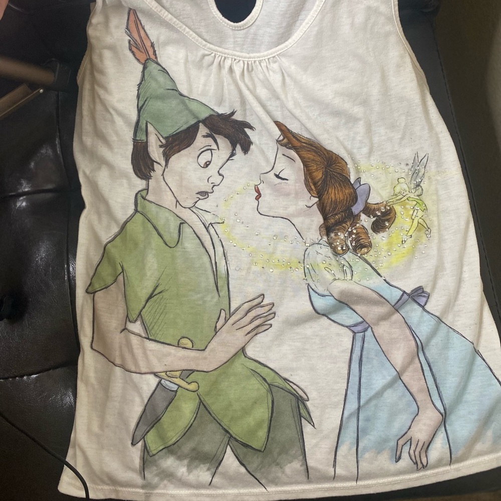 Disney Peter Pan tank top with lace back